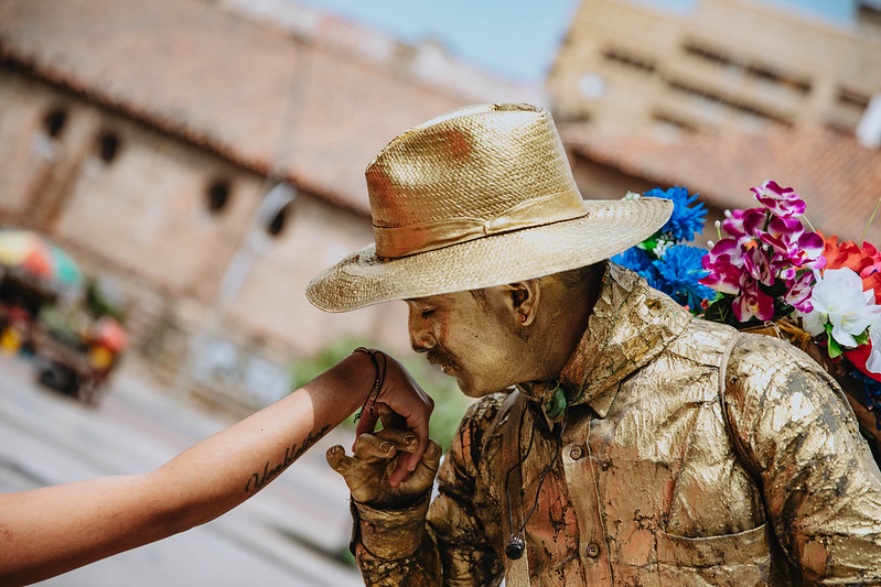 Fúgate al Barrio - Festival en la Calle Arte en Las Cruces Paz Versión 8 "Territorio de Saberes" | Fundación Gilberto Alzate Avendaño